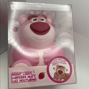 Pink Bear Night Light